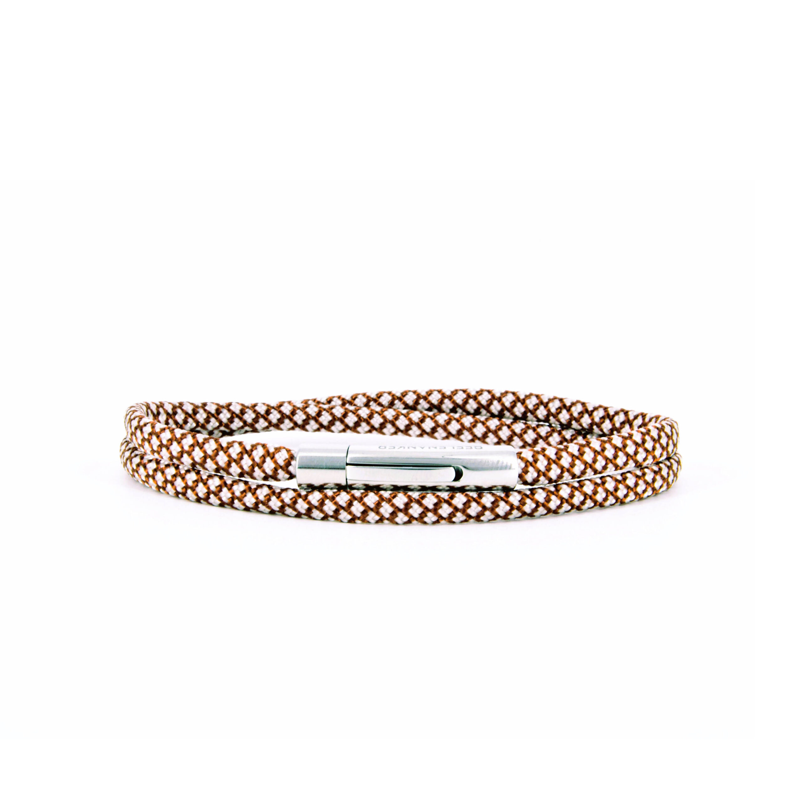 Segeltau Braun Creme zweifach Hebeldruckverschluss premium-segeltauarmband-dunkelbraun-creme-4mm-durchmesser-zweifach-gewickelt-handgefertigt-edelstahlklickverschluss-mit-gravur-seelenanker