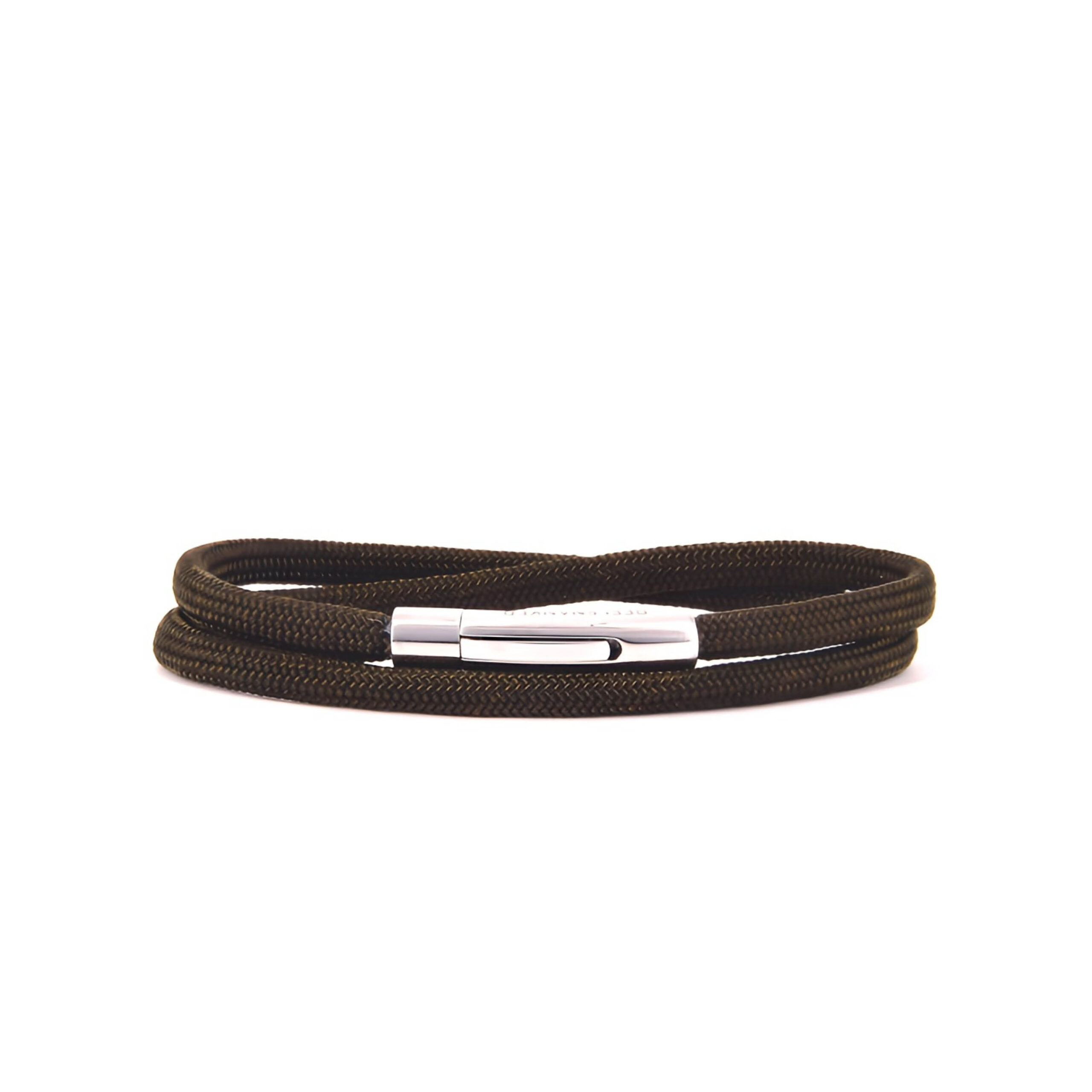 Segeltau Armband Espresso