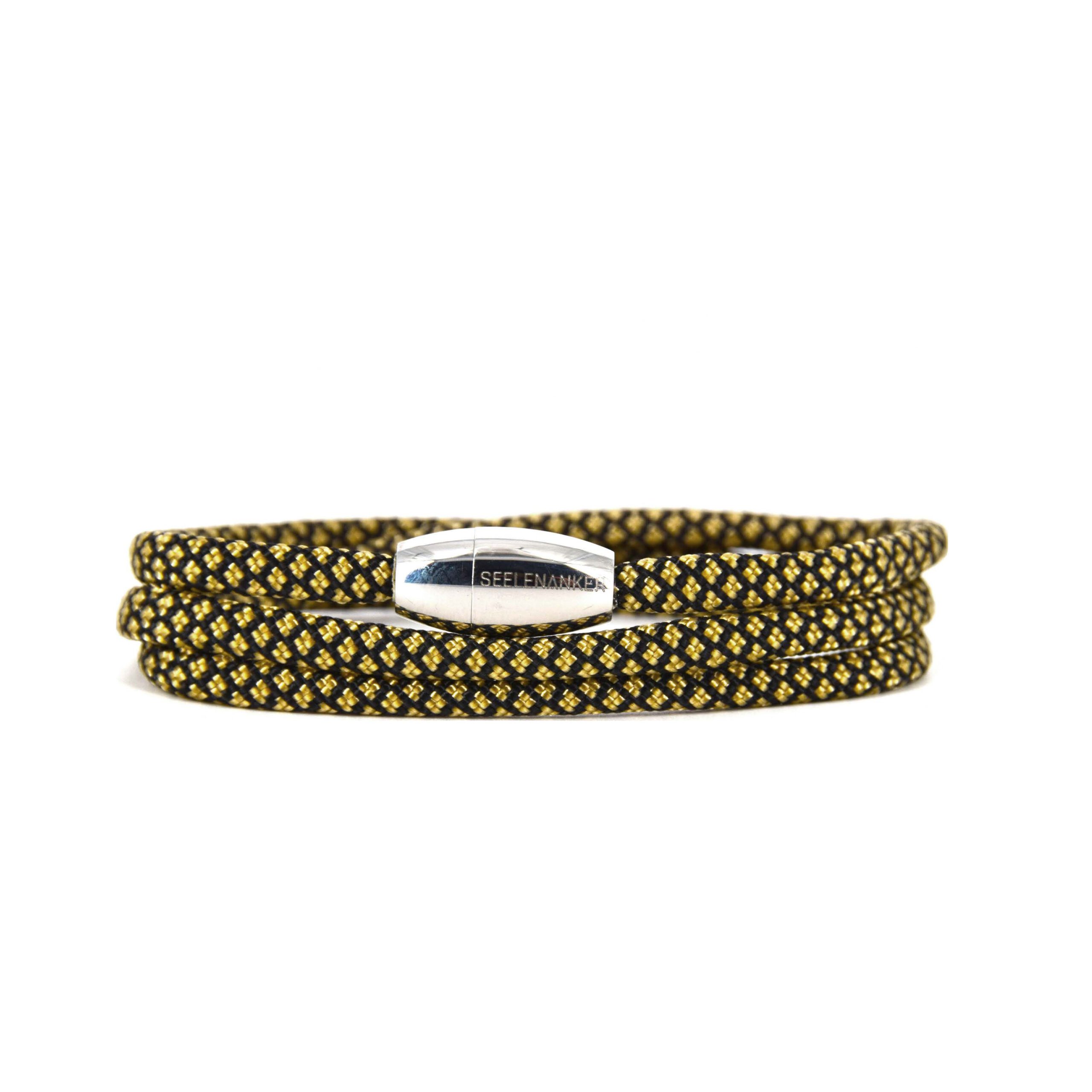 seelenanker-segeltauarmband-4mm-durchmesser-handgefertigt. edelstahlmagnetverschluss-mit-gravur-seelenanker-farbe-schwarz-gold