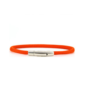 premium-segeltauarmband-orange-4mm-durchmesser-handgefertigt. edelstahlklickverschluss-mit-gravur-seelenanker
