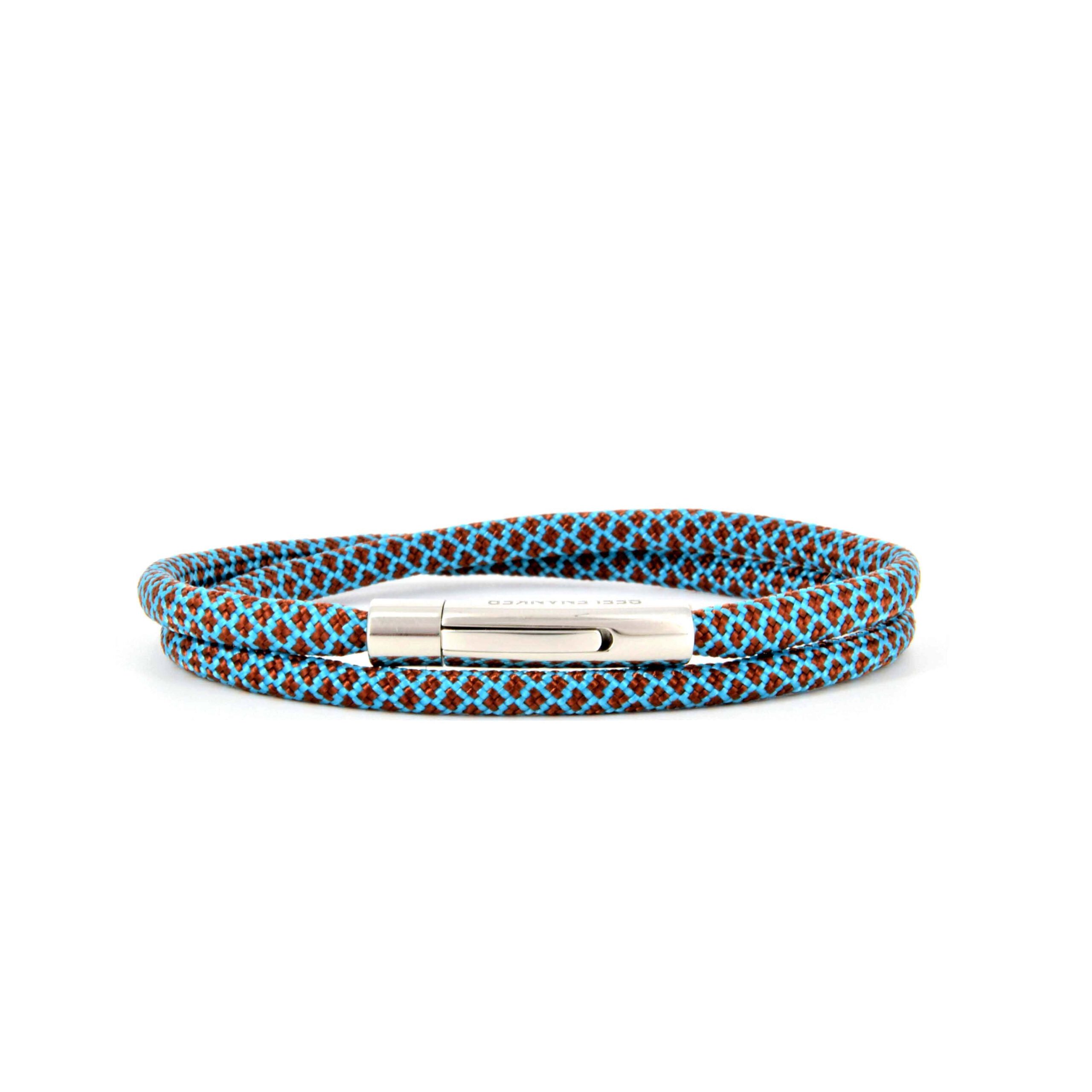 segeltauarmband-tuerkis-haselnuss Segeltau Armband Türkis und Haselnuss