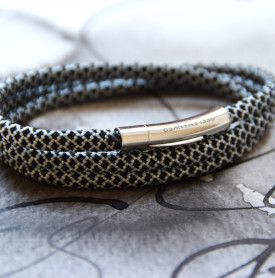 Segeltau Armband mit Klickverschluss