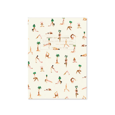 All the ways to say Notizbuch mit Yoga Motiv