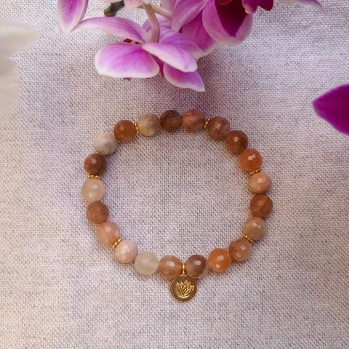 bracelet pierre de soleil 2 armband-natürlicher-sonnenstein