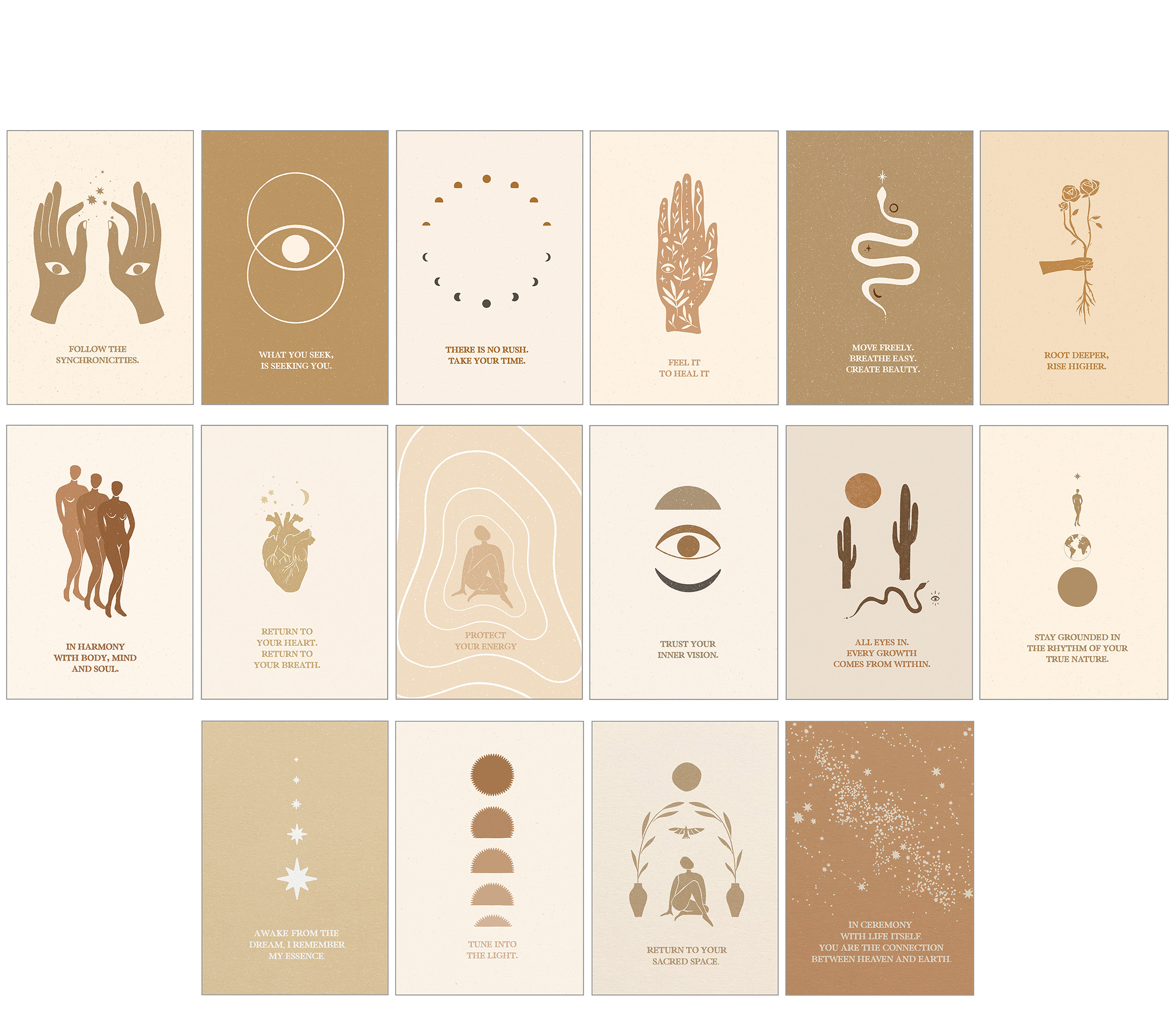 seelen-anker-karten-set-trust-your-inner-vision Set mit verschiedenen Affirmationskarten